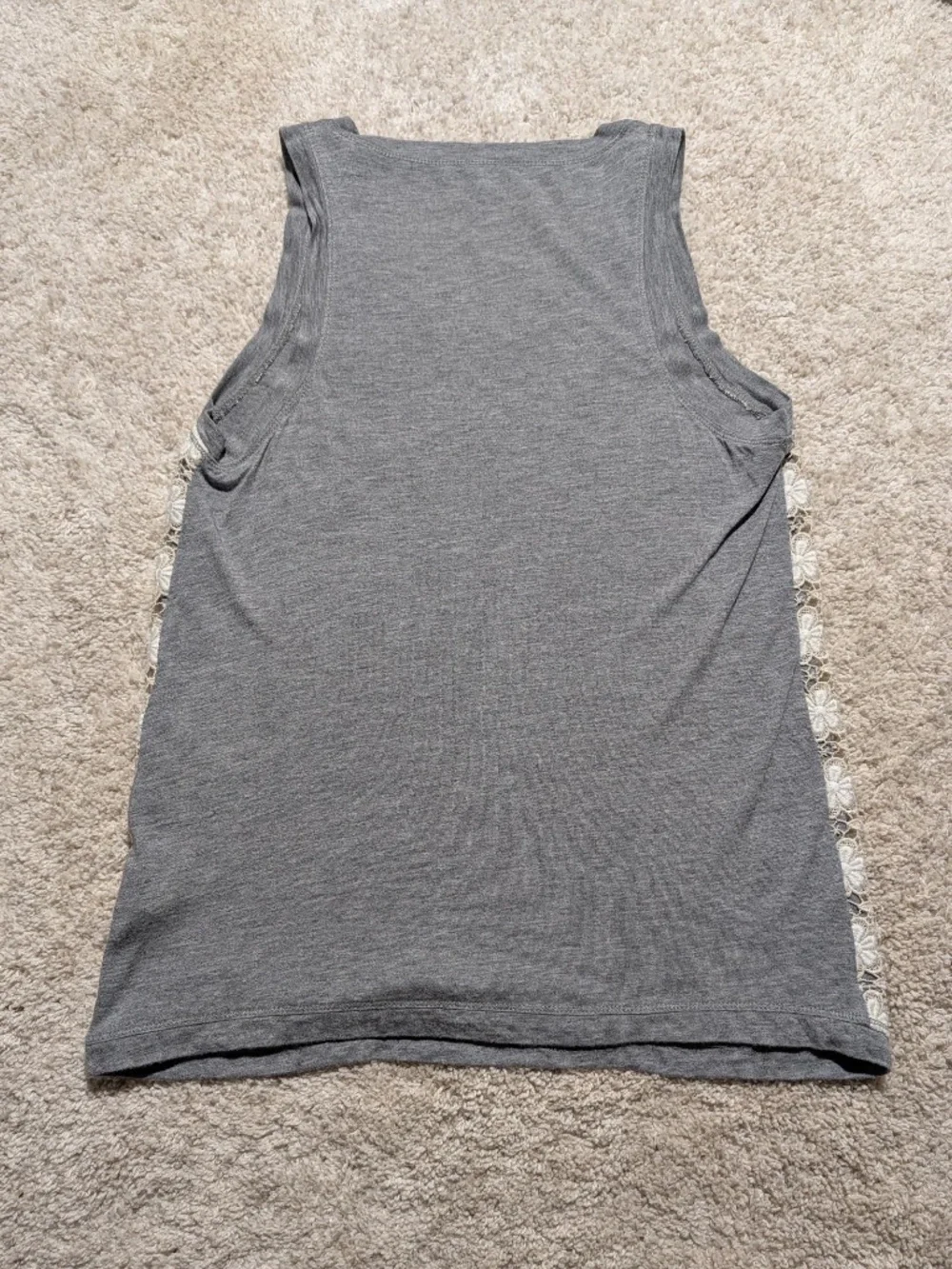 J CREW Crochet Floral Lace Tank Top